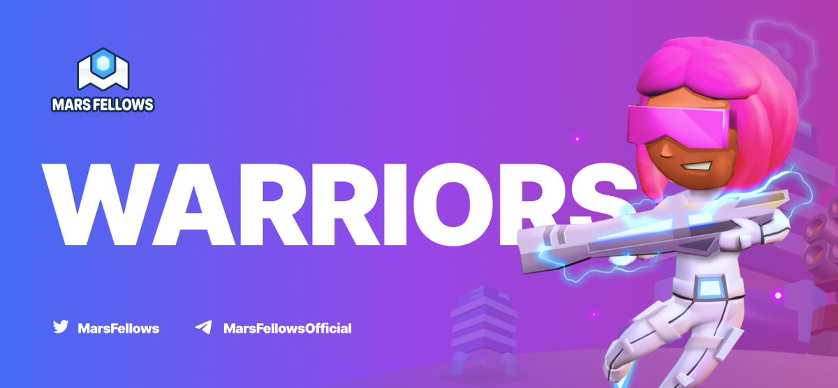 🛸Warriors in #MarsFellows🚀
You need to build strong army to win in Battles and Clan Wars.
🔥Warriors are trained in camps of several types:
- Normal
- Epic (#NFT)
- Legendary (#NFT)
Camps are upgradable and guarantee additional rewards.
More details in whitepaper and telegram🔫