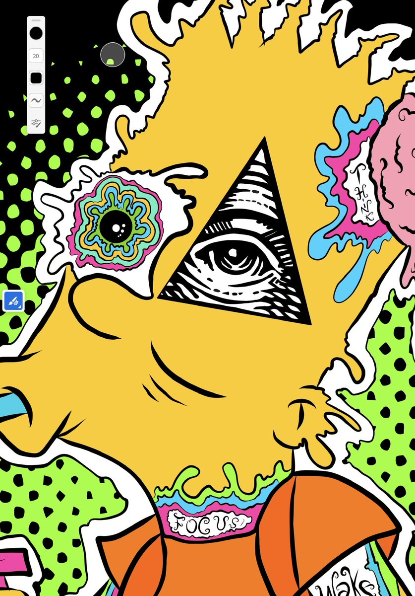 HustleMajic's tweet image. B A R T 

A R T 

🍹🥴🎭🎨🖌 

@TheSimpsons 
@complexcanada 
@WORLDSTAR 

Canvas Print Available 

* Ready to hang with sealed back

📧 : hustlemajicart@gmail.com 
For price &amp;amp; sizing availability.

[Link Below]

thisissinister.com/img_3682/

#pinealvision
#unlearn
#unprogram
#wakeup