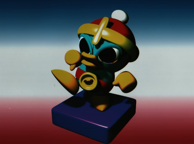Next, a render of King Dedede, previously seen in much lower