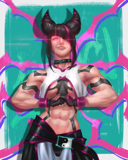 Juri Han

this may be a sign I need to go back to fighting games 🙏 