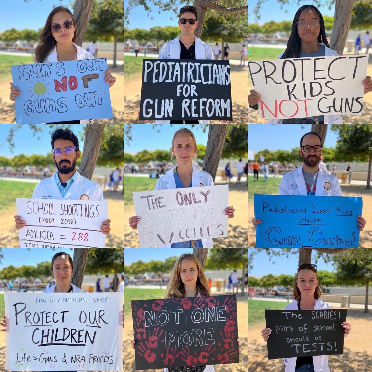 Gun violence has become the #1 cause of injury-related death for U.S. kids and is, without a doubt, a public health crisis. This past Saturday, CIR peds residents at UC San Diego joined their community at the March for Our Lives calling for gun reform.
