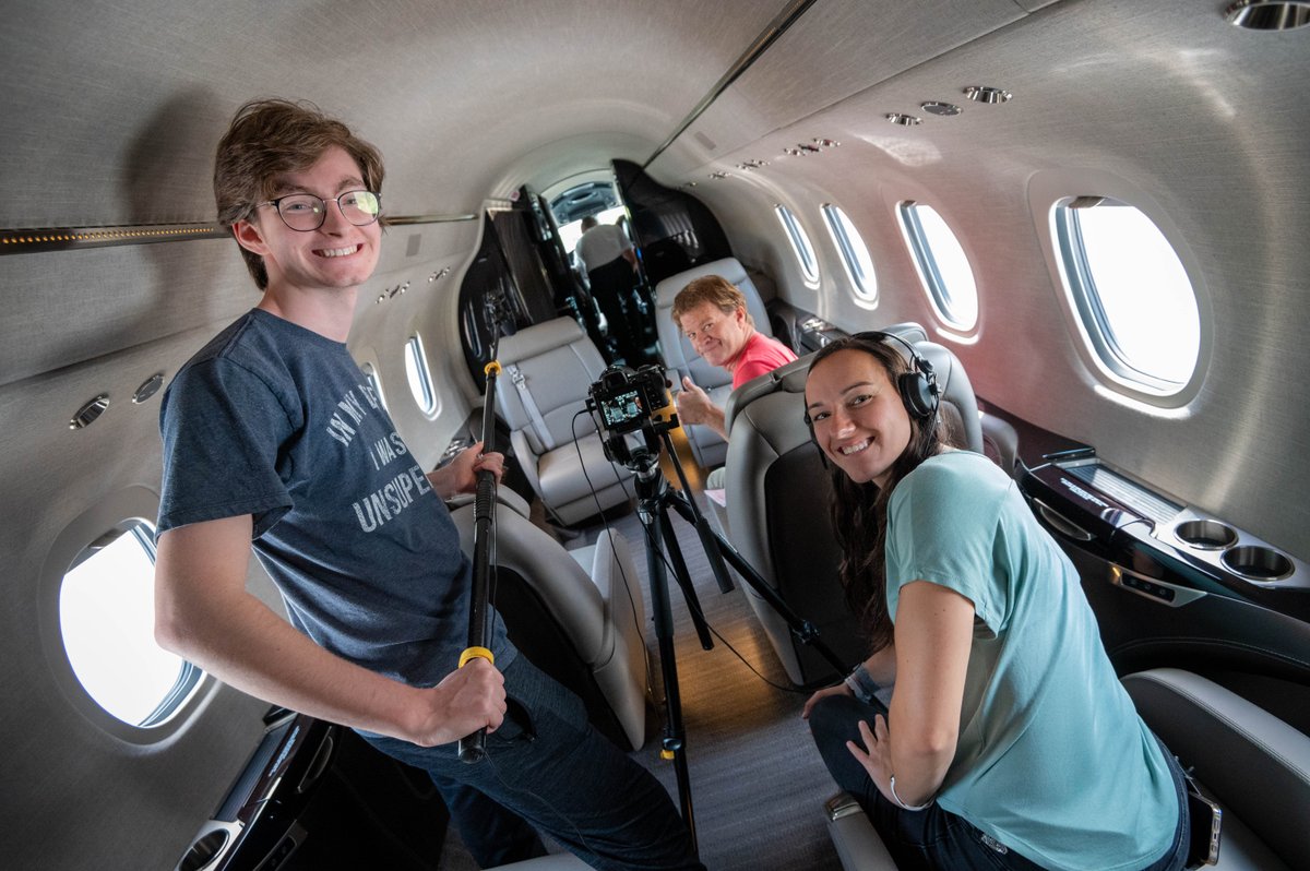 DRMProductions's tweet image. It's not every day you get to ride in a private jet! Thank you Niss Aviation for showing us all of the amazing things you're doing to help our community grow! We're having fun working with the @RichlandAreaCh on this video series!