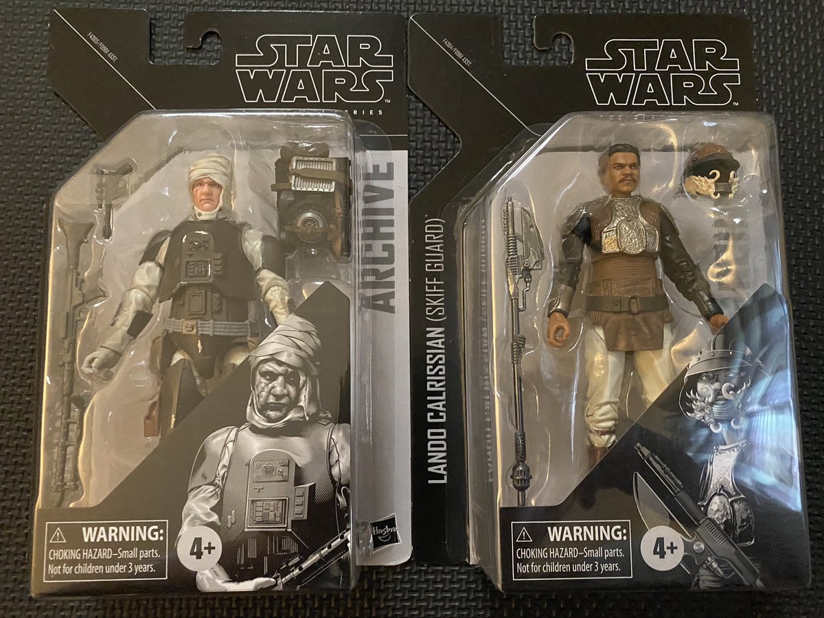Still waiting on a few things in the mail, but here’s 2 of the latest pickups from this week. I’ll do reviews for both and throw them up on the channel  #StarWars #blackseries #blackseriesstarwars #starwarsblackseries