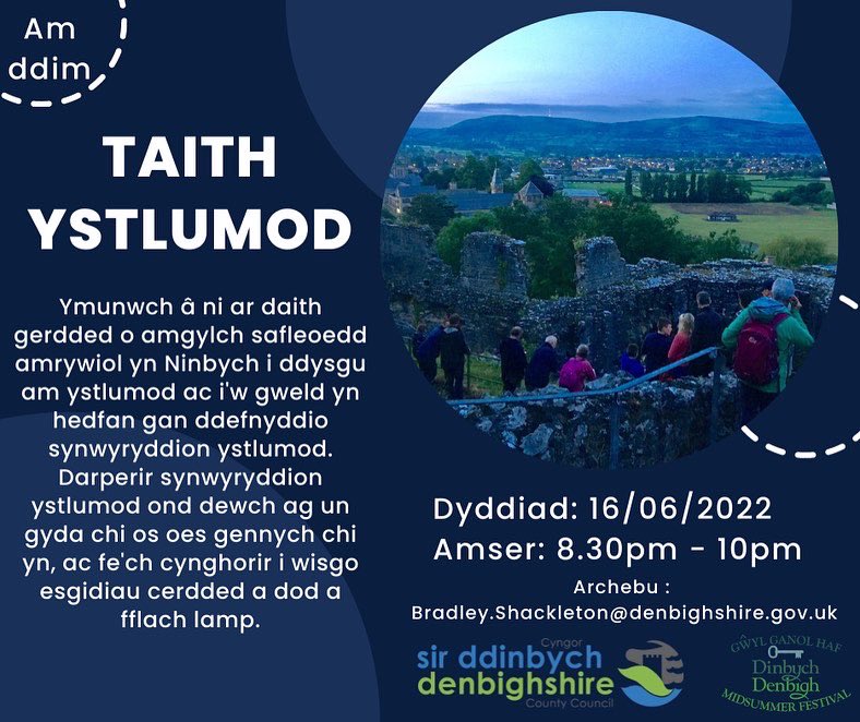 Rhai o ddigwyddiadau’r wythnos hon #GwylGanolHafDinbych (ewch i dudalen fb yr Ŵyl i weld mwy)
#cymuned