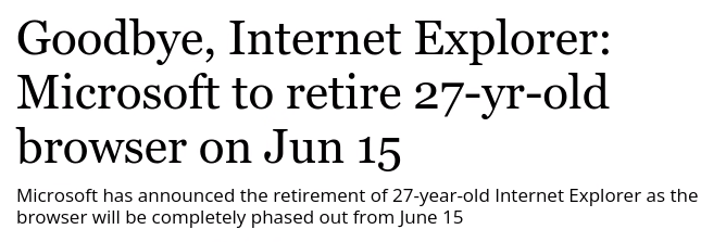 Goodbye old nemesis of CSS: