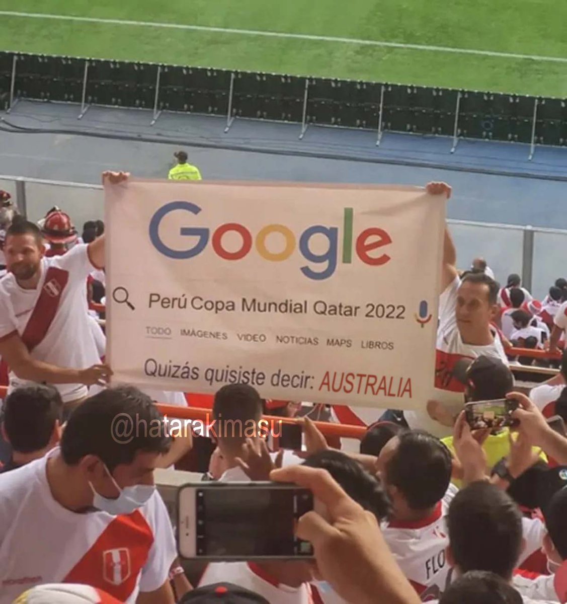 UPS !! #Australiaperu #Perú #MundialQatar2022