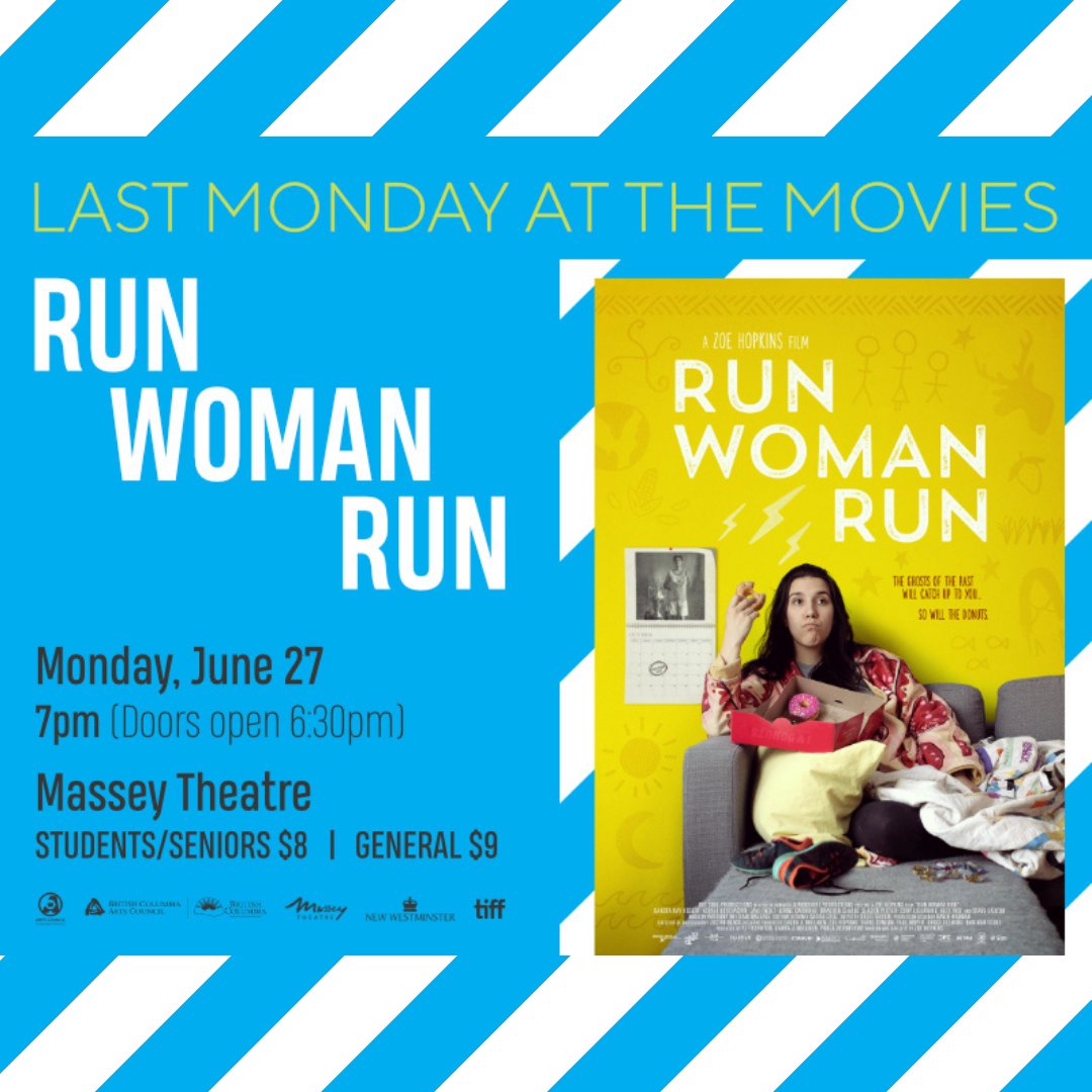 Masseytheatre's tweet photo. Join us and @ArtsCouncilNW on June 27 for @RunWomanRunFilm -- Beck finds herself in a diabetic coma and visited by the legendary Indigenous marathon runner Tom Longboat, who becomes her wise-cracking new life coach.

Tickets: https://t.co/oHZXwJuqer

#NewWest #ArtsNW https://t.co/q2AMYBQlrA