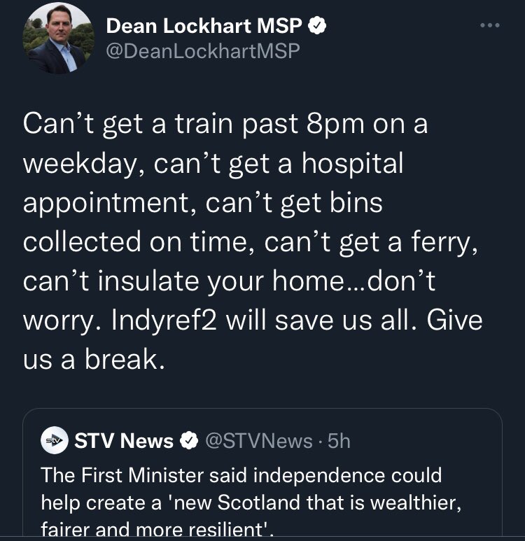 @DeanLockhartMSP …Can’t get elected