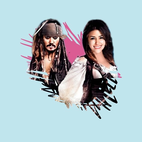 deppbrazilfc's tweet photo. Capitão Jack Sparrow e capitã Camille Vasquez 😊 https://t.co/HZIQXKHp20