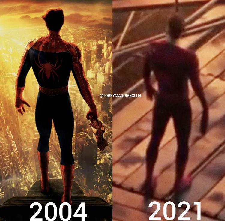 RT @TobeyGifs: It was a perfect Detail that few people Noticed 
Spider-Man (2004 - 2021) https://t.co/GEXtzWLnqM
