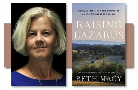 BookNoFurther's tweet photo. COMING AUGUST 16: Beth Macy's RAISING LAZARUS, follow up to New York Bestseller Dopesick. Preorder your copy and receive two free admissions to the August 22 Roanoke Launch Event. https://t.co/mZabz1f78e #BethMacy #Dopesick #Roanokeevents #RaisingLazarus https://t.co/qusIt30MZ6