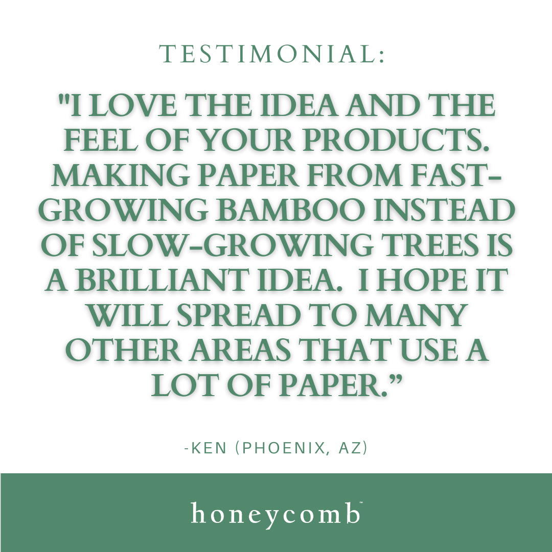 Ken has the right idea! Ditching traditional TP made from trees is a great place to start in an eco-friendly journey.  #ethicalbuying #sustainabilitymatters