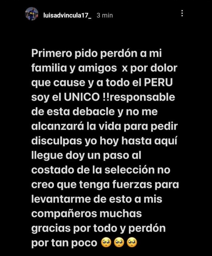 juliosmiling's tweet photo. No luchitoo😭💔 https://t.co/RoTdvU5Q8I