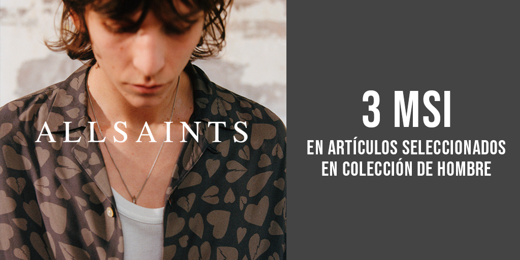 Actualiza tu clóset con los 3 MSI que ALLSAINTS tiene para ti✨

*Promoción válida hasta el 19 de junio

#PuntoValle #VivirMomentosÚnicos #ÉseEsElPunto