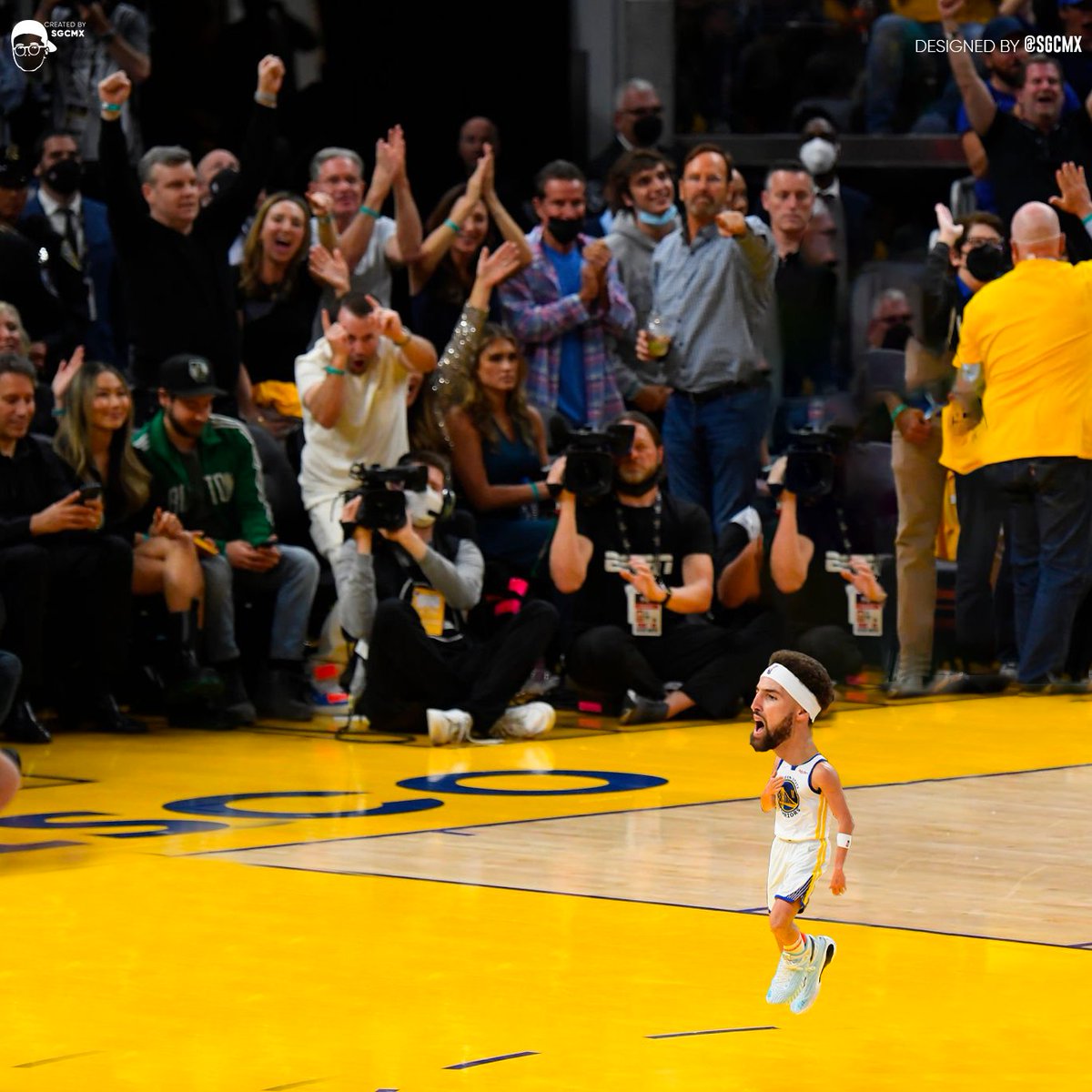 sgcmx's tweet photo. 🔥 T H O M P S O N 🔥
iconic ☄️
#NBAFinals #NBAxESPN #NBATwitter #NBAPlayoffs #NBAFinals2022 #GoldenState #Game05 #WarriorsNation https://t.co/DSjvqtzTZw