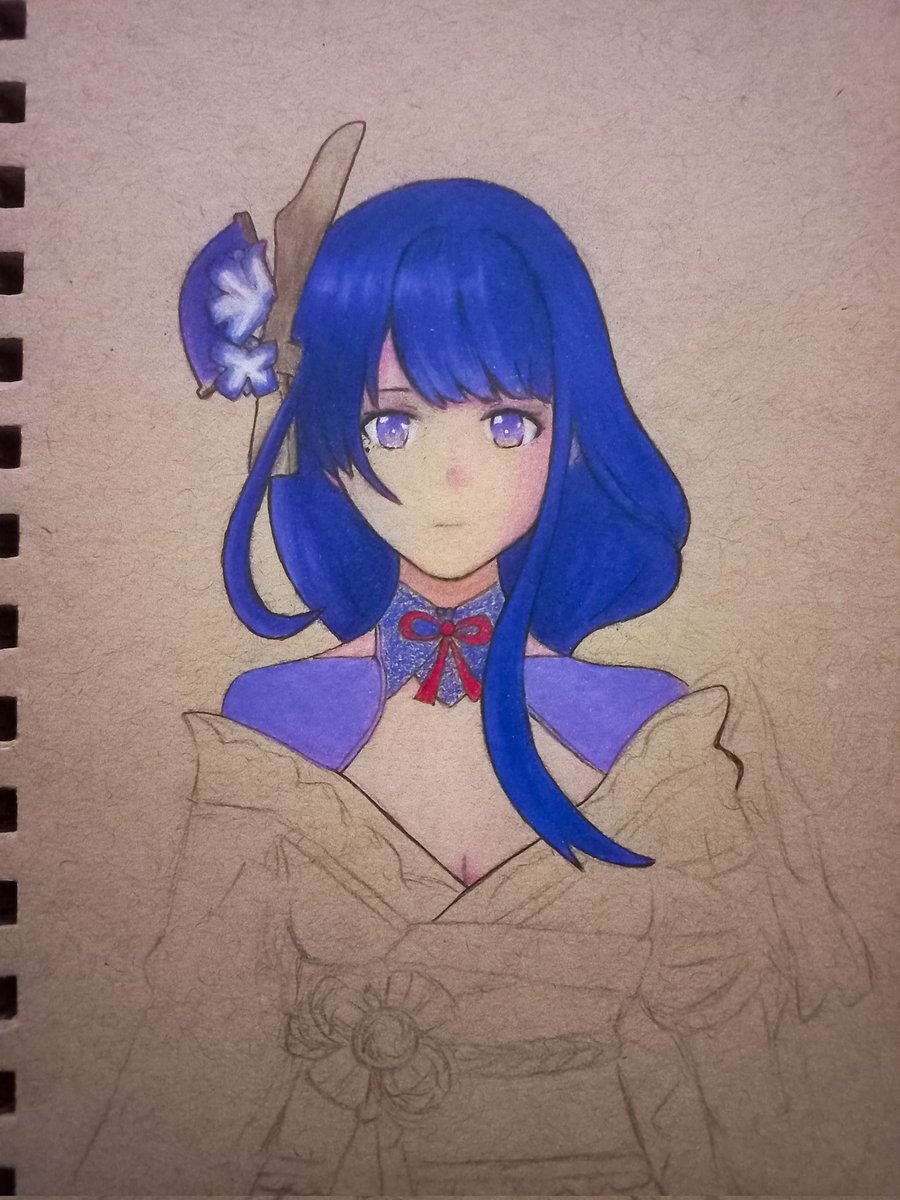 158stardust's tweet photo. lg struggling coloring raiden, warnanya gak sesuai anjir https://t.co/P6AM788NST
