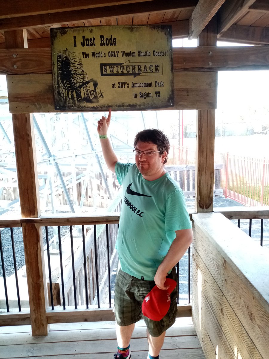 JohnJPagan's tweet image. So a great day today visiting two small parks but both with cracking #gravitygroup wooden coasters. Boardwalk Bullet at @KemahBoardwalk and Switchback at @ZDTamusement
