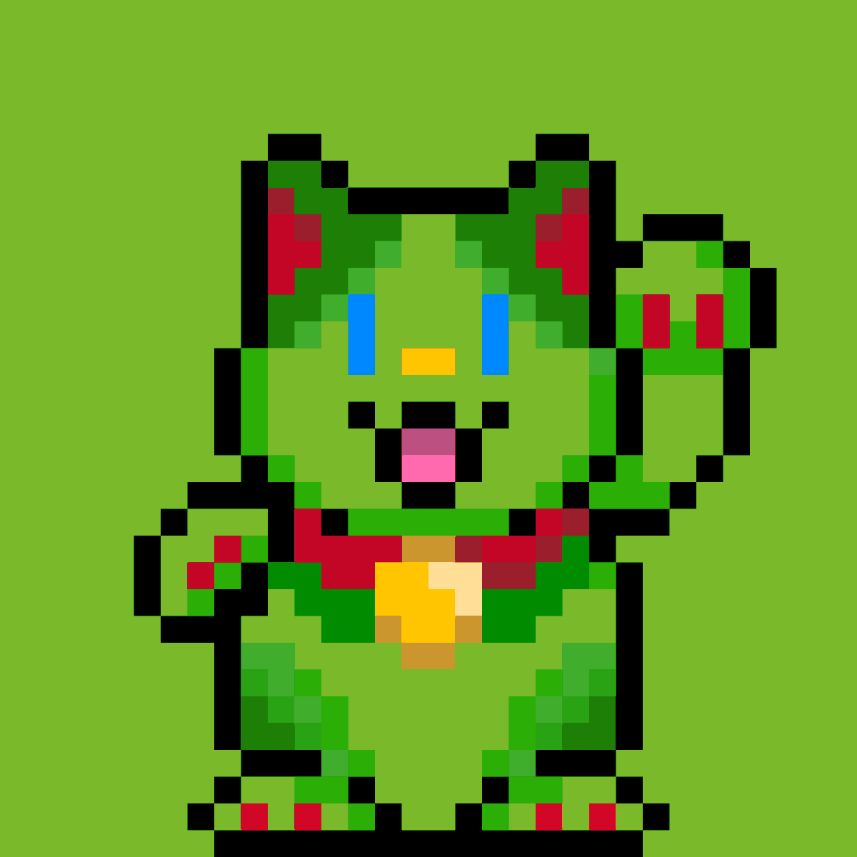 electrikoolaid1's tweet photo. Just got my cat! #Murakami  #Murakamiflowers #nftart https://t.co/ymiDFm89cN