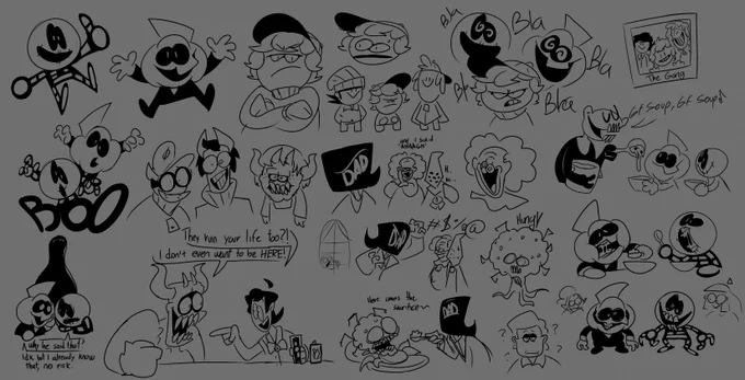 BIG SPOOKY DOODLE DUMP BECAUSE YES 