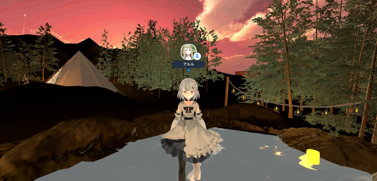 D8I9JTnOjqrdldC's tweet photo. 今日はkanonさんの
forest worldに来ました。
キャンプした気持ちになりました。
花火も綺麗で素敵なワールドでした。
#Cluster #forestworld https://t.co/j6bKG4TOvj