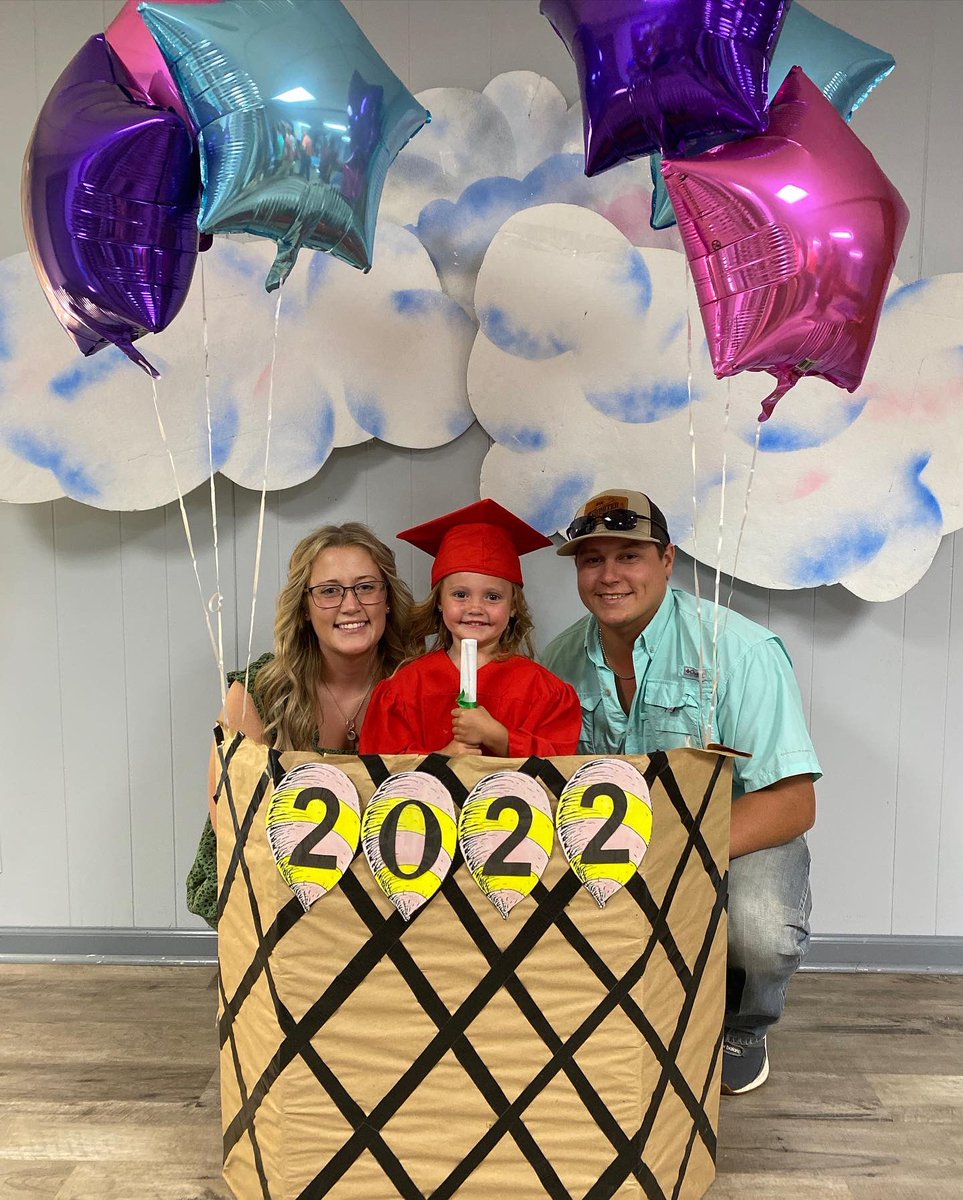 CherokeeRamsey's tweet photo. Well Sissy graduated preschool &amp; will officially be a Franklin Lion 🦁 come August! 💚 https://t.co/saQ11CPAKm