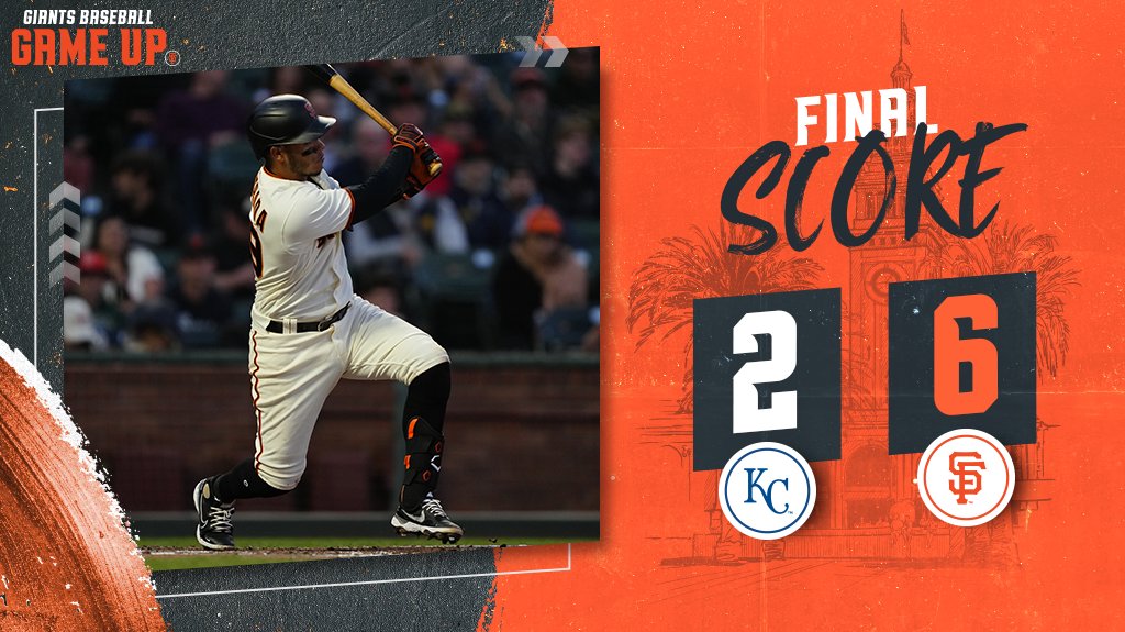 SFGiants's tweet photo. Dubs win ✅
Giants win ✅
#SFGameUp https://t.co/5a3xfbqHuj