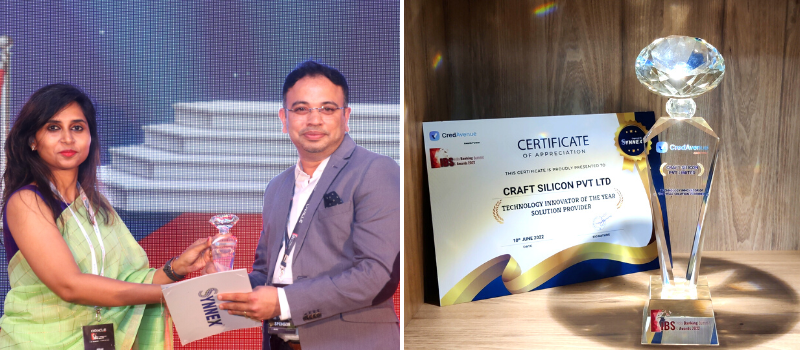 CraftSilicon_IN's tweet photo. Craft Silicon won the prestigious “Technology Innovator of the Year Solution Provider” at 6TH ANNUAL INDIA BANKING SUMMIT 2022

#craftsilicon #craftsiliconasia #microfinance #banking #microlending #corebanking #mfi #sfb #nbfc #fianancialservices #fintech #lending https://t.co/b7dvSNWLAg
