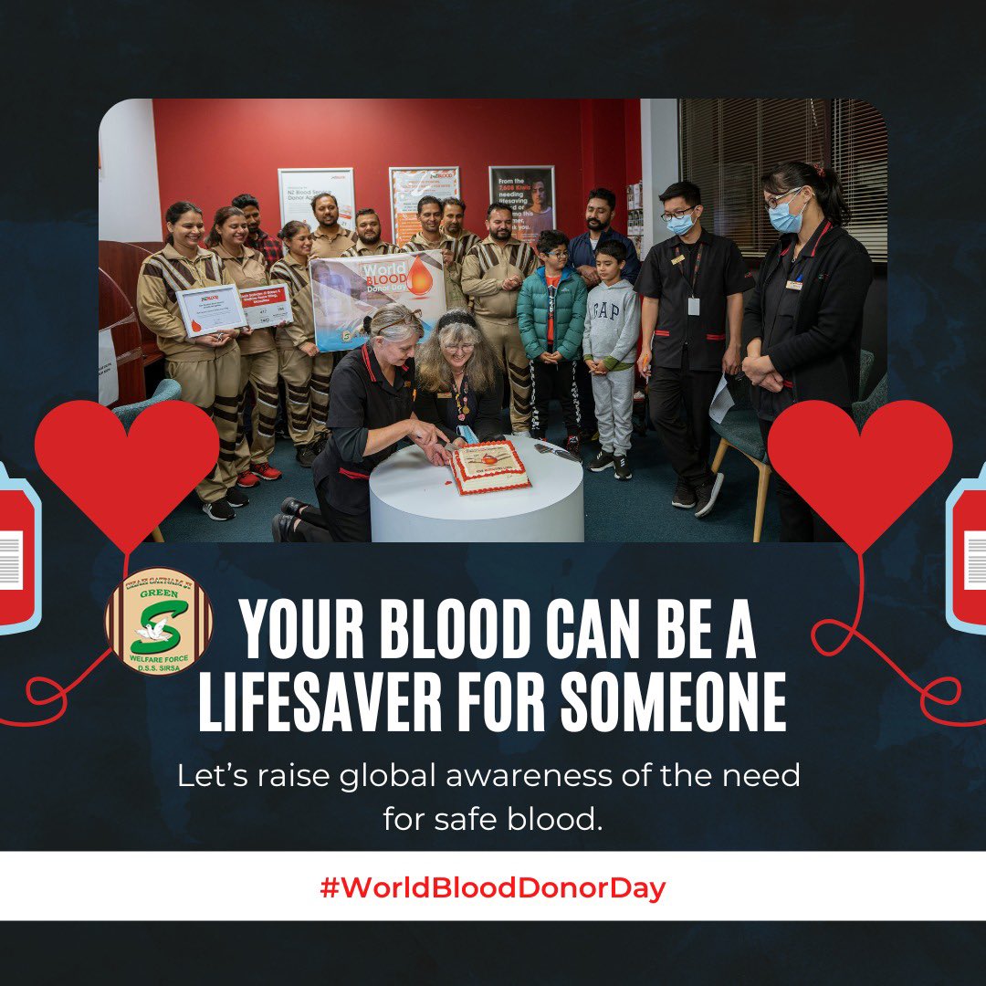 GreenSwelfares's tweet photo. A few drops of blood bring tides of happiness to the survivor’s life. It’s a priceless gift you can ever give to someone. #WorldBloodDonorDay #GiveBlood https://t.co/fjRwjcM6jU