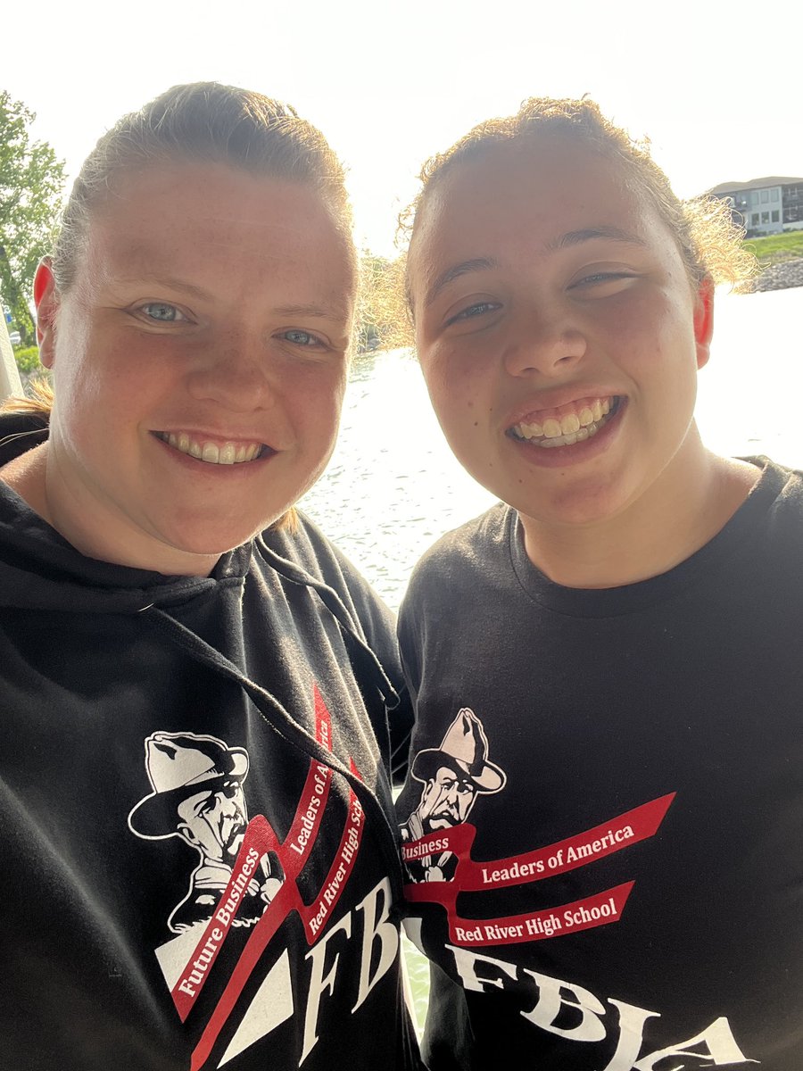 Raegan enjoying the first night of State FBLA Officer training on the Bismarck Riverboat cruise <a href="/RRHS_Activities/">RRHS_Activities</a> #RED <a href="/TOstgarden/">Theresa Ostgarden</a>