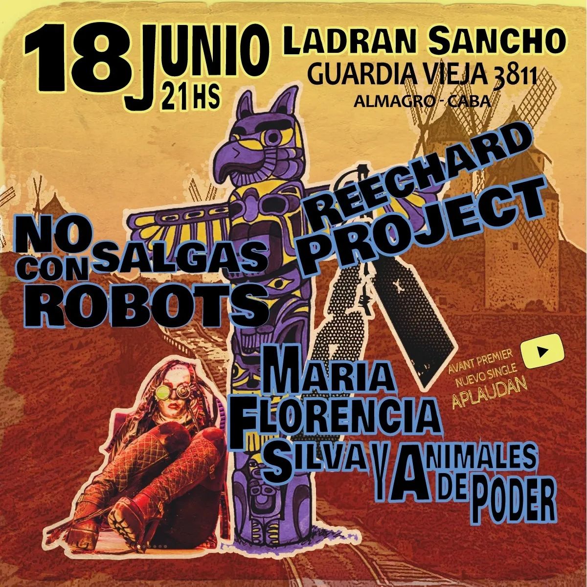 El sábado por Almagro 👇
#nosalgasconrobots