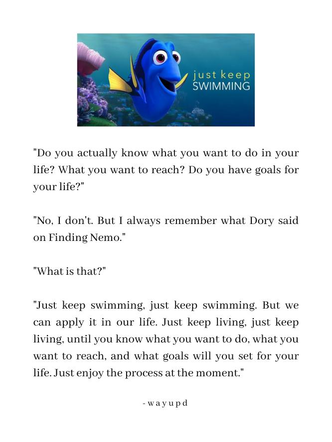 Karya, just keep living, just keep living.