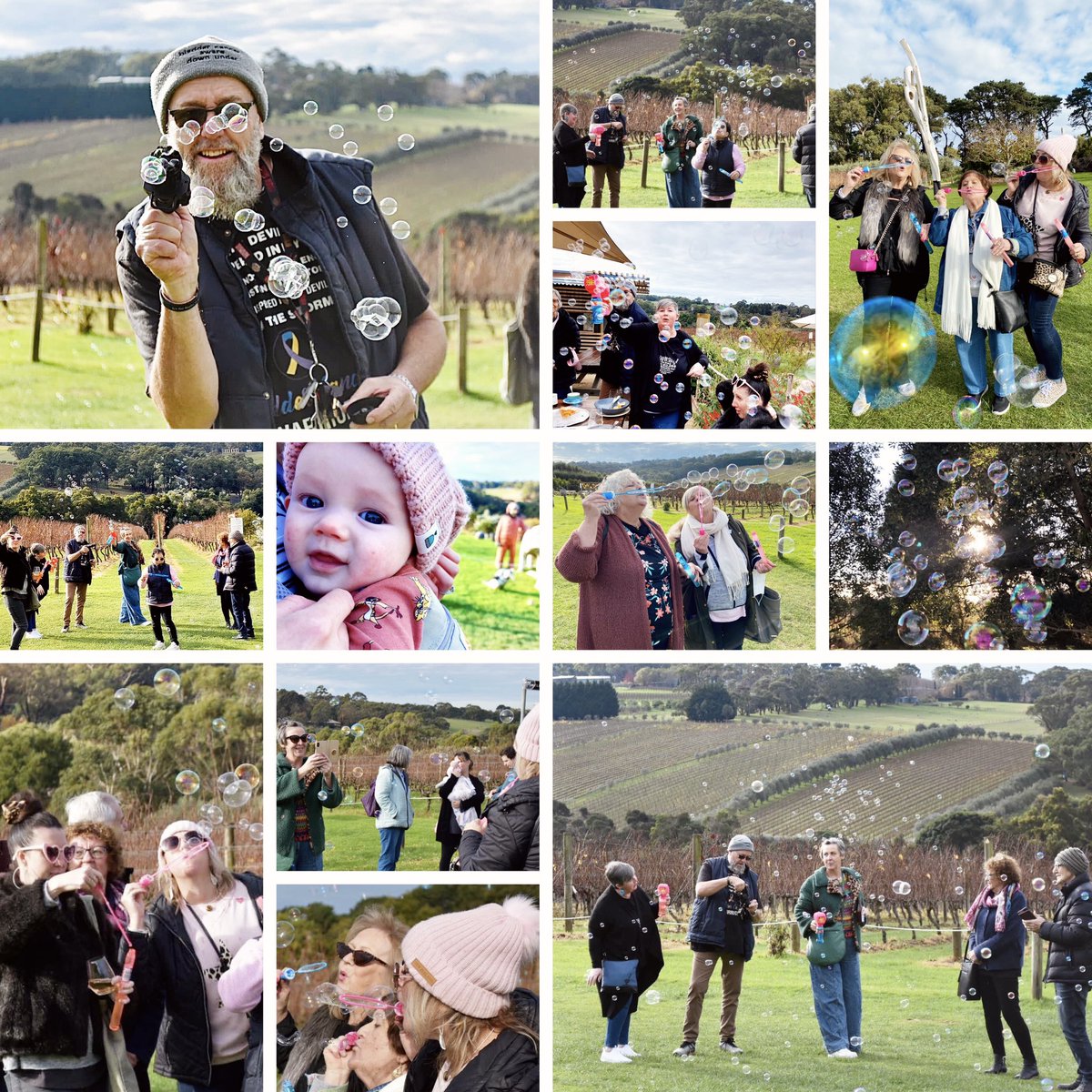 bca_australia's tweet photo. ~ A few photos from our #BubblesForBladderCancer &amp; Awareness Month catch up at @ Montalto 🫧🥂🍕 Full write up of the day is on the website in the “news” section ~ written by one of our amazing members, Hans! 🎗Head to https://t.co/zaMTUh2xFy 💙 #DontGoRed #BladderCancerMonth22 https://t.co/DWLMNyEn7a