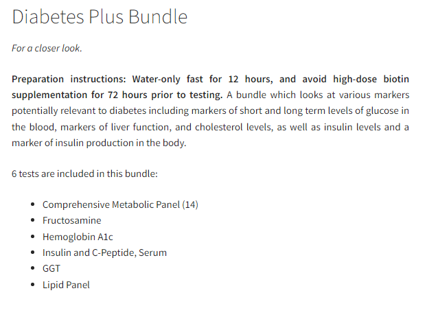 ownyourlabs's tweet photo. The diabetes bundles range from covering the basics to a much more comprehensive look - you can see the spread in the images below 👇👇 https://t.co/34TLqRYpDj