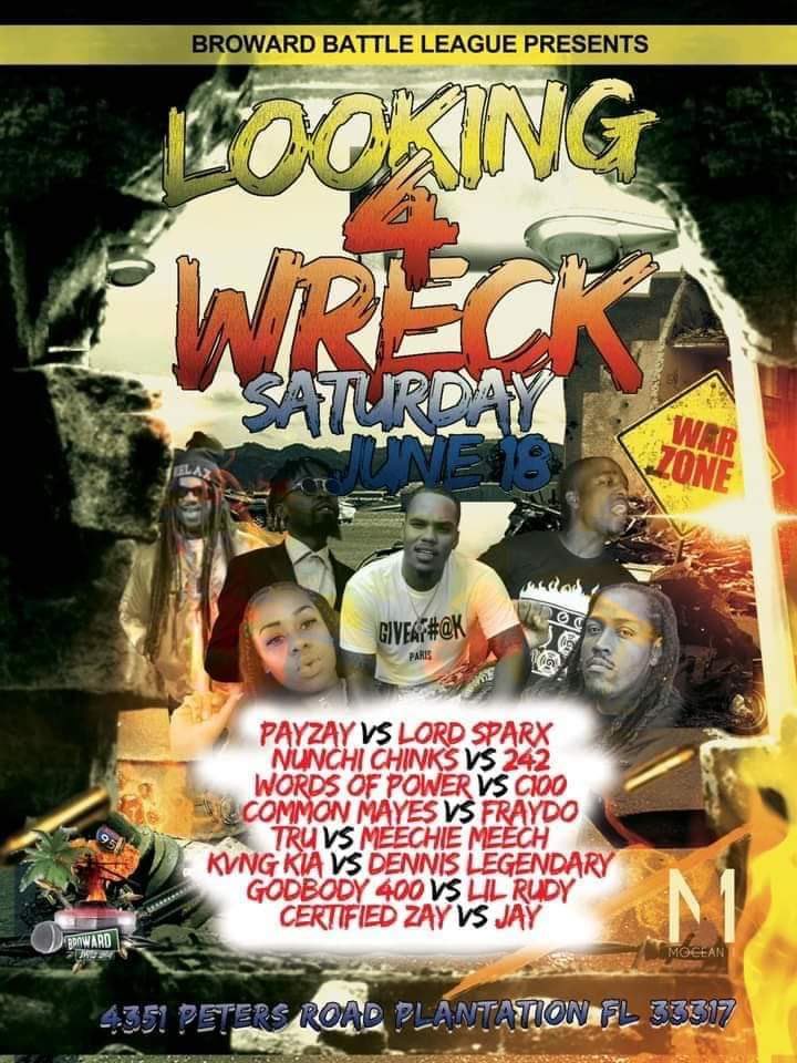 FraydoAveShit's tweet photo. This weekend Dade vs Broward and they got me and my brother @IAm242 on the card ๐๐๐
#AVESHIT #COOKMOB #DCEBL https://t.co/P99vnpEgor