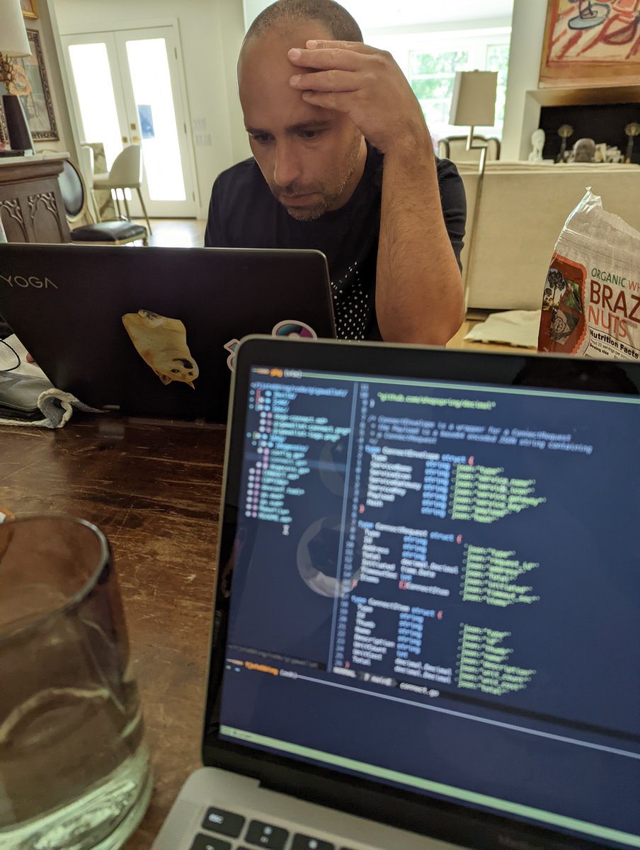 Lots of chatter about us meeting 🧊 and stuff but what's significantly more interesting is sitting down with colleagues and working on cool problems that will help the community #BUIDL -- Harder, Better, Faster, Stronger  🔥💪🤓