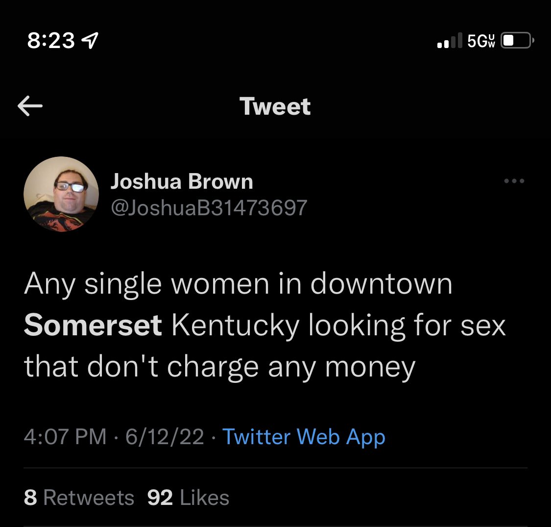 FrankSzydlowski's tweet photo. I clicked on the headline about somerset mall being on fire and this is the first tweet I see after. #bated https://t.co/QZupnhyrO2