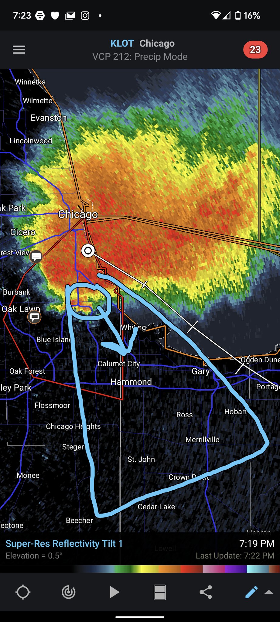 Bob Waszak On Twitter 726pm Tornado Warning Continues Until 745pm