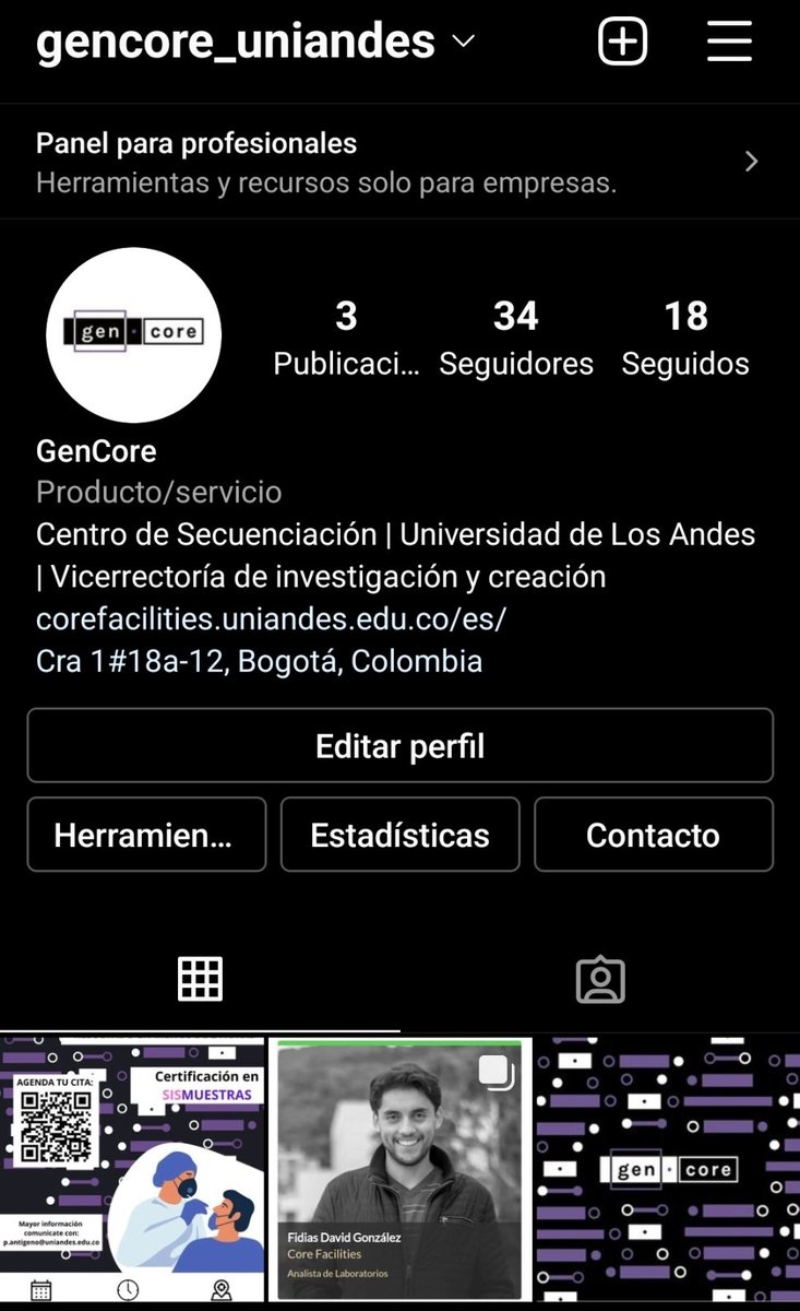 Gencore- Uniandes tweet media