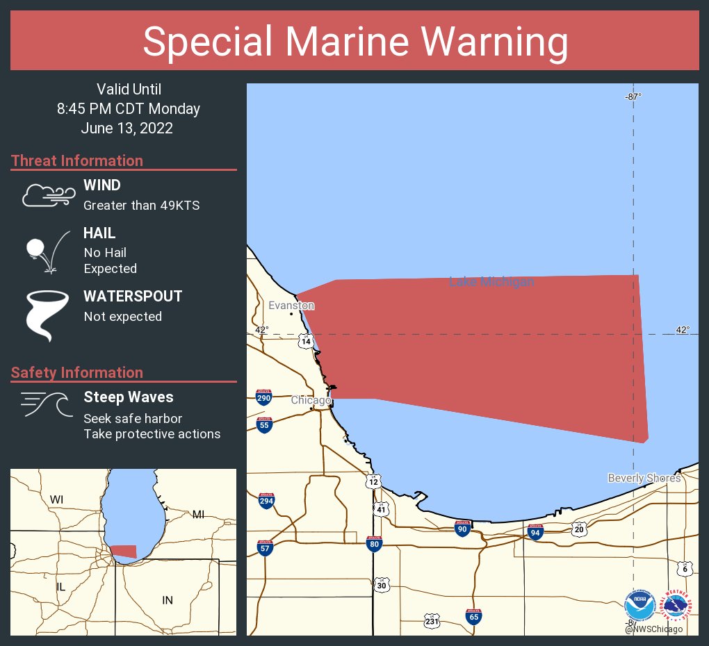65DaveJohnson/NWS Chicago / Twitter