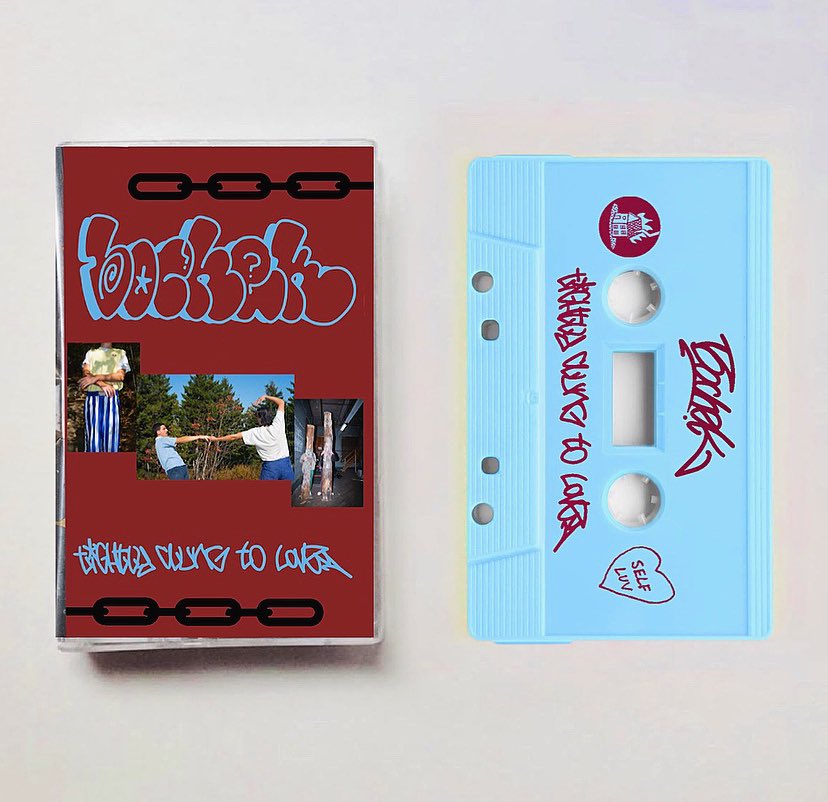 hi! <a href="/selfluvrecords/">SELF LUV</a> release 002 is <a href="/officialbochek/">Bochek</a>’s newest album “Tightly Clung to Love”. pre-order a limited edition baby blue cassette at the link below ⭐️

officialbochek.bandcamp.com/album/tightly-…