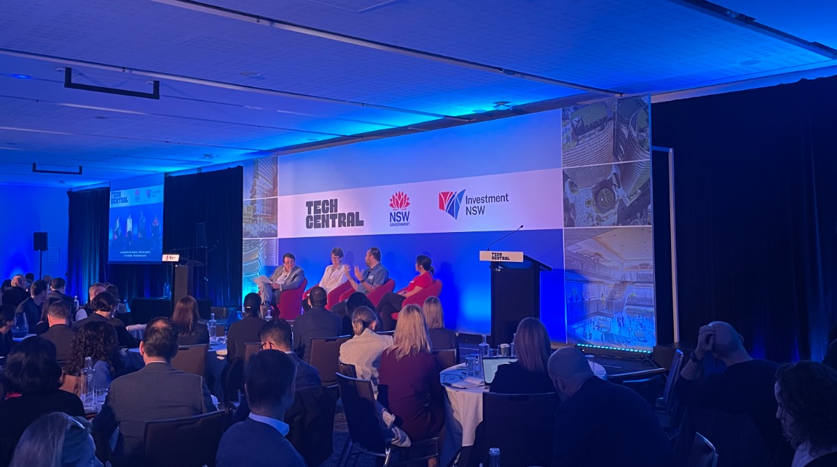 techcentralsyd's tweet photo. “It’s not just about location, it’s about the community,” says @MichaelDeNil, Co-Founder and CEO of @MorseMicro.
#TechCentralSummit https://t.co/nB1YSzz0CU
