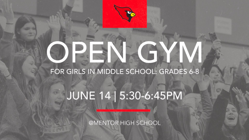 Reminder for all of our Middle Schoolers. Each Tuesday in the month of June we will be in the gym. Coach Denk will be supervising. Spread the word!

#Family X #BeElite