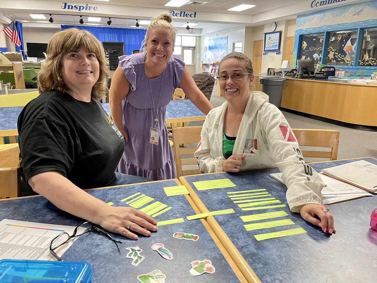 Amy__Torre's tweet photo. Loved seeing our staff back in the building today! Our learning was centered around leveraging Cambridge Learner Attributes and WICOR Strategies to enhance ELA instruction and discovering the alignments between B.E.S.T. Standards and Cambridge English @GTESSeaStars https://t.co/yg6iwHIOTL