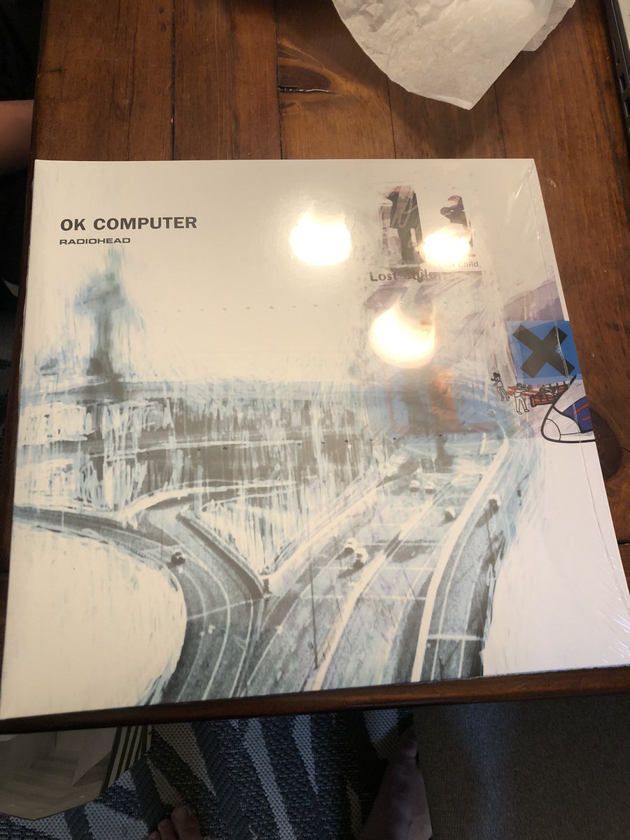HaltonGO's tweet photo. @ChrisEvans Hey. My birthday today too. Did you get Crocs, milk duds, and #Radiohead vinyl? Tough to beat. https://t.co/fCHEZlpyPk