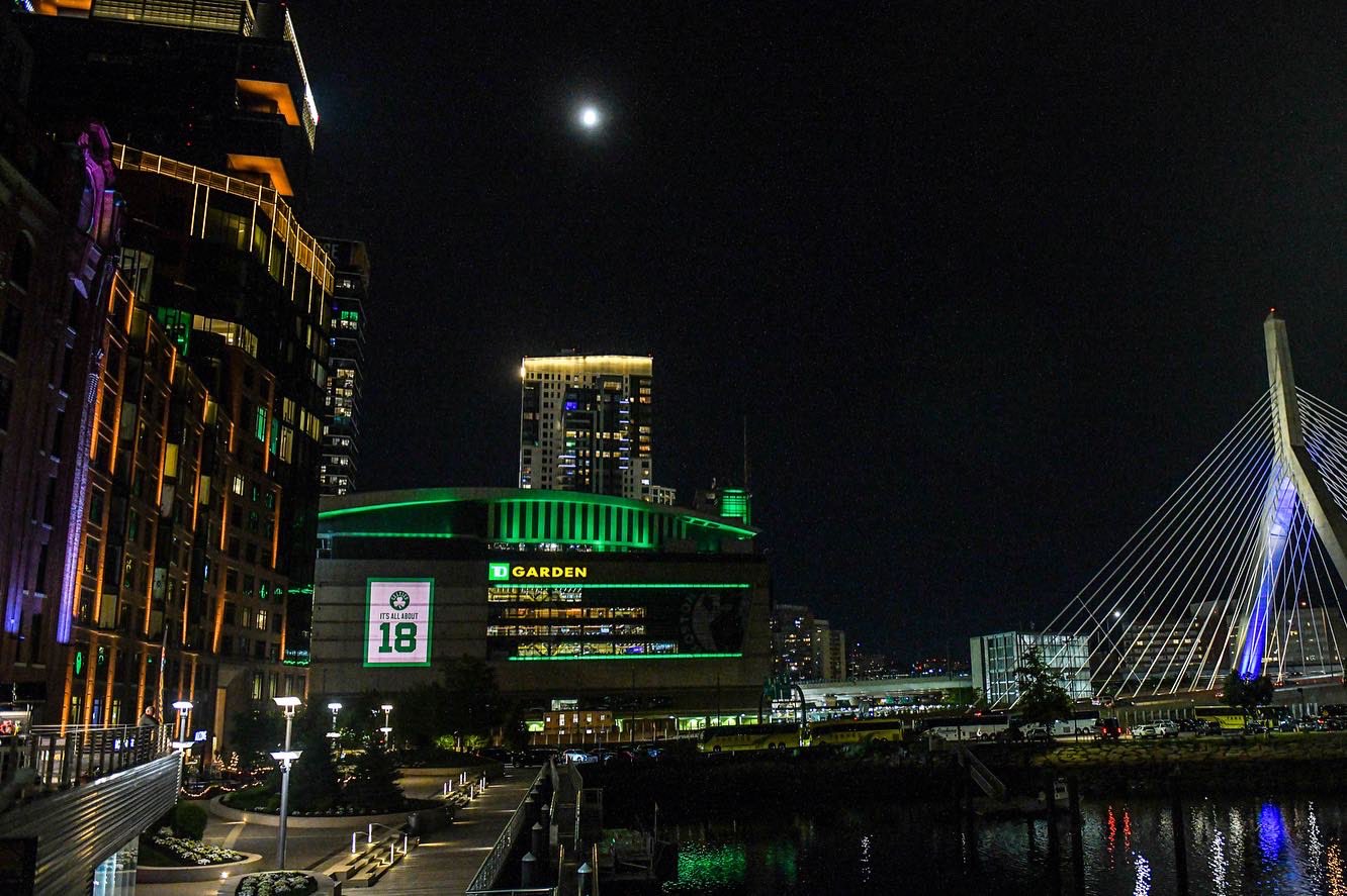 TD Garden on X: Back. Where. We. Belong. Let's go, @celtics