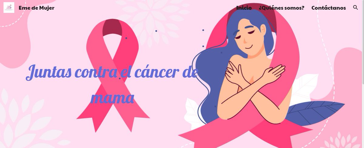 lucapam's tweet photo. ¡Hola! A toda la comunidad de @amlccorg Te invito a visitar nuestra página "Eme de mujer: juntas contra el cáncer de mama"...
https://t.co/gmVTlyKQPj donde podrás encontrar información muy importante. *Elaborada por estudiantes de Psicología del IPN #CancerDeMama https://t.co/4vFqw9veed