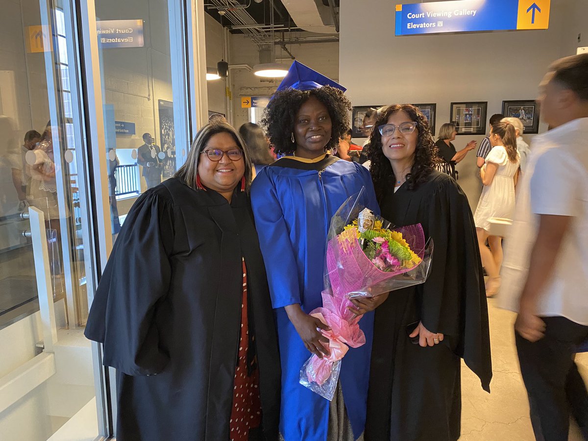 A huge congratulations to Sylvia &amp; Katherine on graduating from <a href="/RyeSocialWork/">Ryerson Social Work</a> <a href="/fcstorontomet/">Faculty of Community Services</a> <a href="/TorontoMet/">Toronto Metropolitan University</a> - graduates of @SpanningTheGaps @ChangSchool - an incredible milestone achieved. So proud of all your hard-work &amp; perseverance.