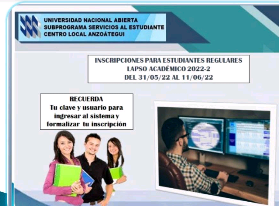 unaanzoategui's tweet photo. Pròrroga Estudios Regulares Pregrado Lapso 2022-2, hasta el 18-06-2022 https://t.co/K7fUjJEaiF