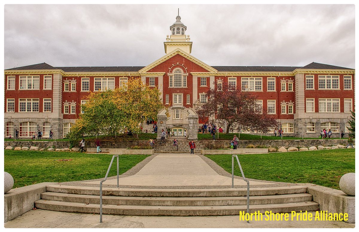 NSPrideAlliance's tweet photo. What An Ahh-Mazing Day!
The North Shore Pride Alliance was invited by Queen Mary Elementary to speak the importance of Pride. Our team spoke of acceptance, being your true self, 2SLGBTQ activism, homophobia as well as the super power of kindness. Incredible day!
❤️🏳️‍🌈❤️ https://t.co/bCEpEvdz1q