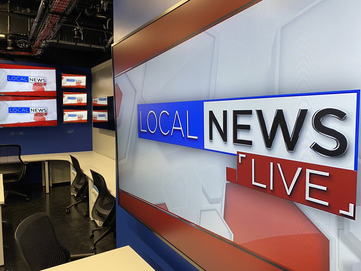 LNLShawn's tweet photo. 5 days away from the big move into our new building and set. @GrayTelevision has really set us up to succeed with Local News LIVE! https://t.co/8XQAlKylqd
